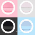 led Selfie Lamp Ring For Phone Camera Portable Clip-On Lamp Women Girl Night Darkness Selfie Enhancing Fill Lights